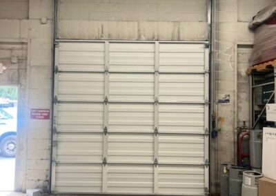 commercial door damaged by vehicle renton wa 4